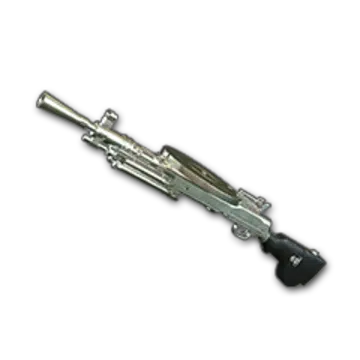 Skin armes Weapon skin Raider Silver Plate DP 28