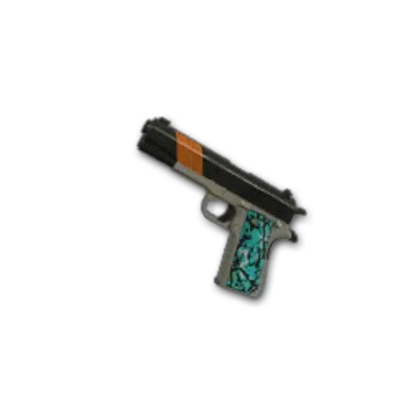 Skin armes Weapon skin Raider Turquoise Delight P1911