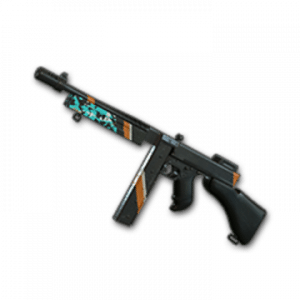 Skin d’arme: Turquoise Delight – Tommy Gun