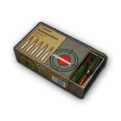 munition 762mm pubg pour arme calibre 762mm