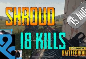 PUBG | Shroud - 18 Kills | Aug 15 | Frags