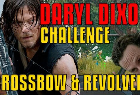 No Armor, Only CROSSBOW & REVOLVER! Daryl Dixon Challenge | PUBG