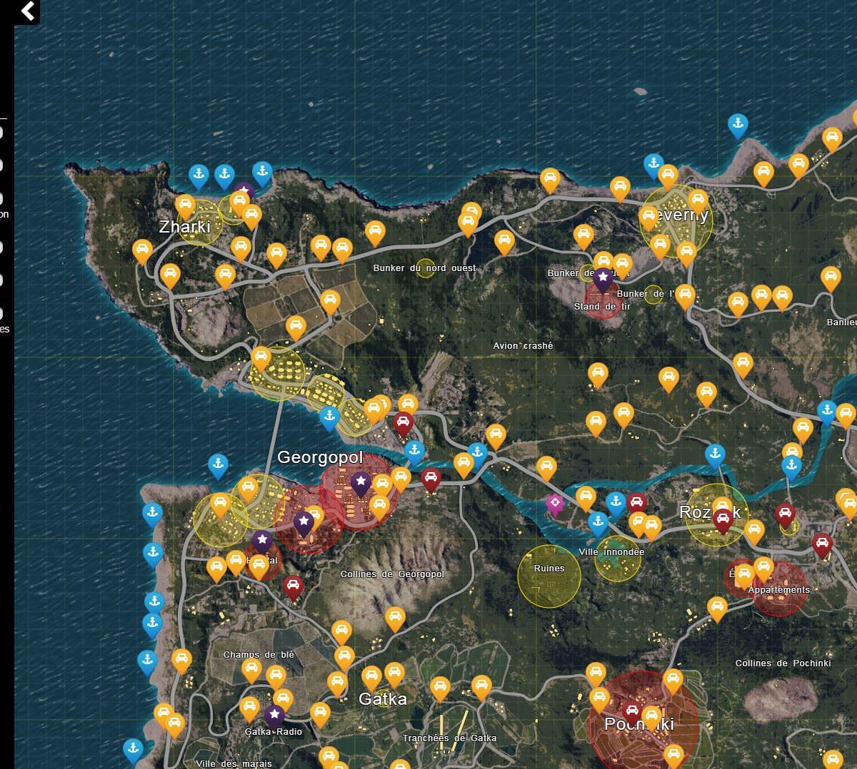 Pubg map loot map фото 23