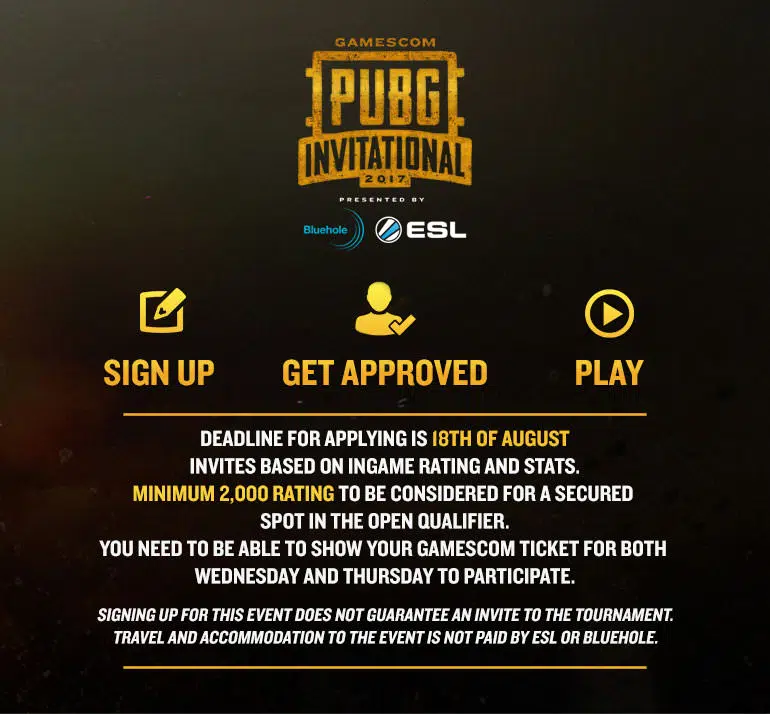 Gamescom 2017: Découvrez les détails du tournoi PUBG 1