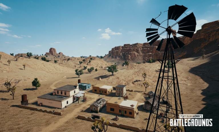 Map Miramar: La carte dans le désert