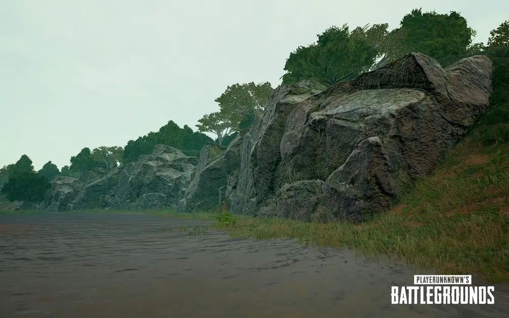 Lettre des développeurs : Le planning & priorités 2 Ajout de détails (Mousse, autre) sur les rochers proche de la Côte