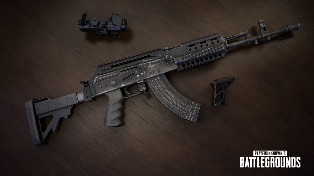 Nouvelle arme dans PUBG, le Beryl M762