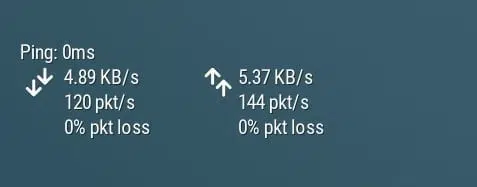 PUBG PC MAJ #21: Nouvelle arme, véhicule et map d'entrainement 9 Network latency stats