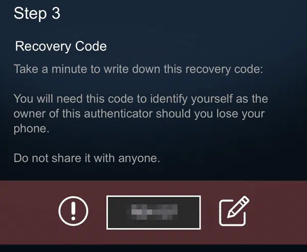 TUTO: Comment protéger son compte STEAM ! 11 recovery code
