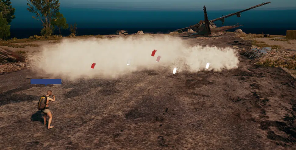 PUBG PC UPDATE #28 : Maîtrises d'armes, médailles, ajustements d'Erangel, ... 6 Ajout d’une interface de minuteur pour la grenade fumigène