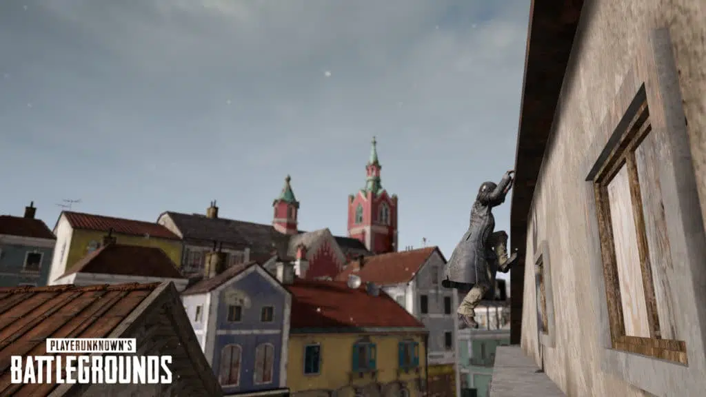 Mise à jour #30 - Matériel de survie, Deagle, BRDM-2, jerrycan amélioré, et bien plus encore... 3 « Nous sommes heureux de vous présenter la possibilité de s’accrocher aux corniches, mélange de sauts dynamiques et d’escalade qui vous offre de nouvelles options tactiques sur le champ de bataille ! »