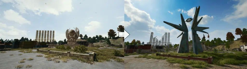 PC Update 4.1: Rééquilibrages divers, mise à jour d'Erangel, UI, corrections de bug et bien plus ! 2 map military base