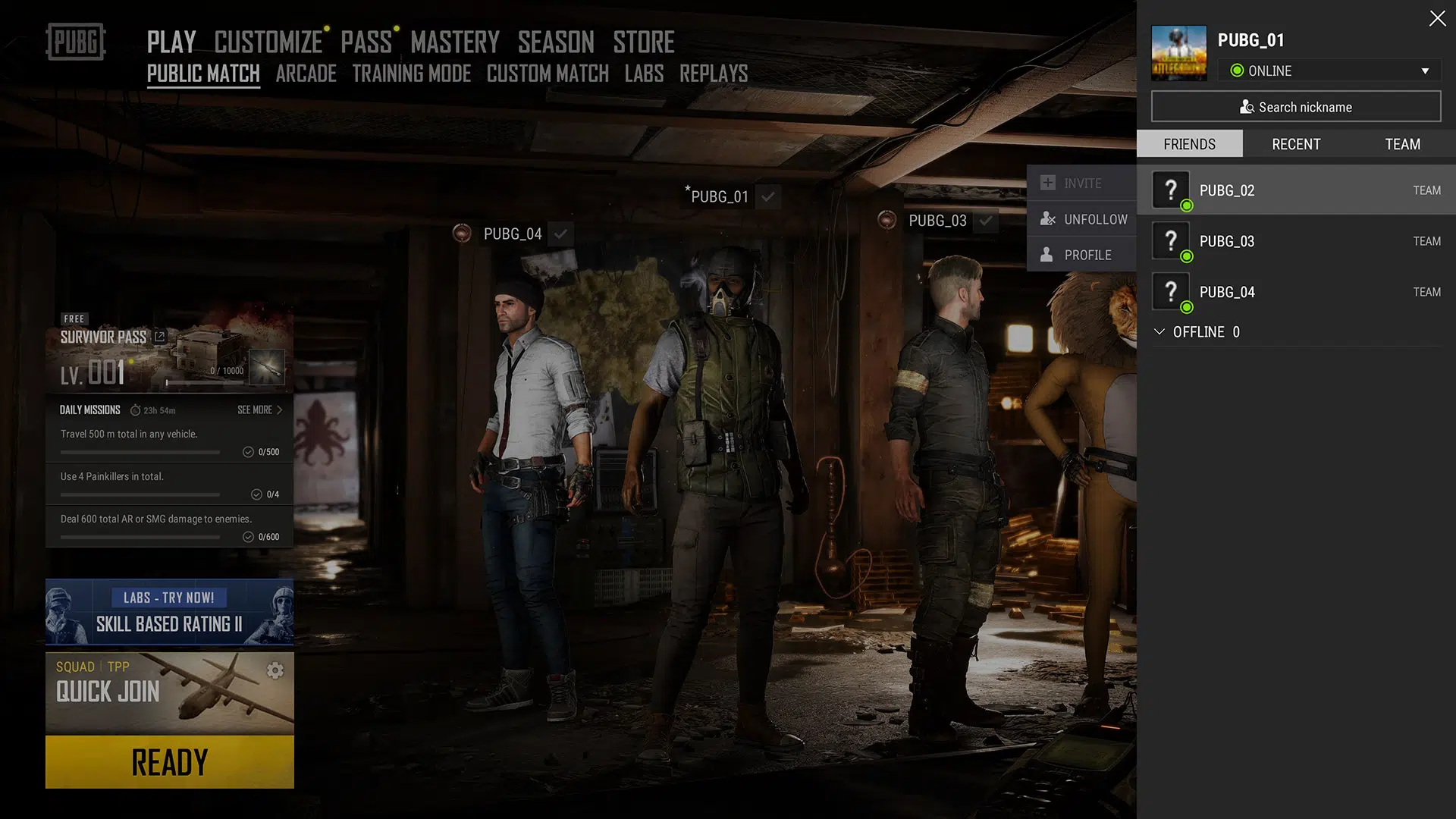 Improved Friend list UI 04