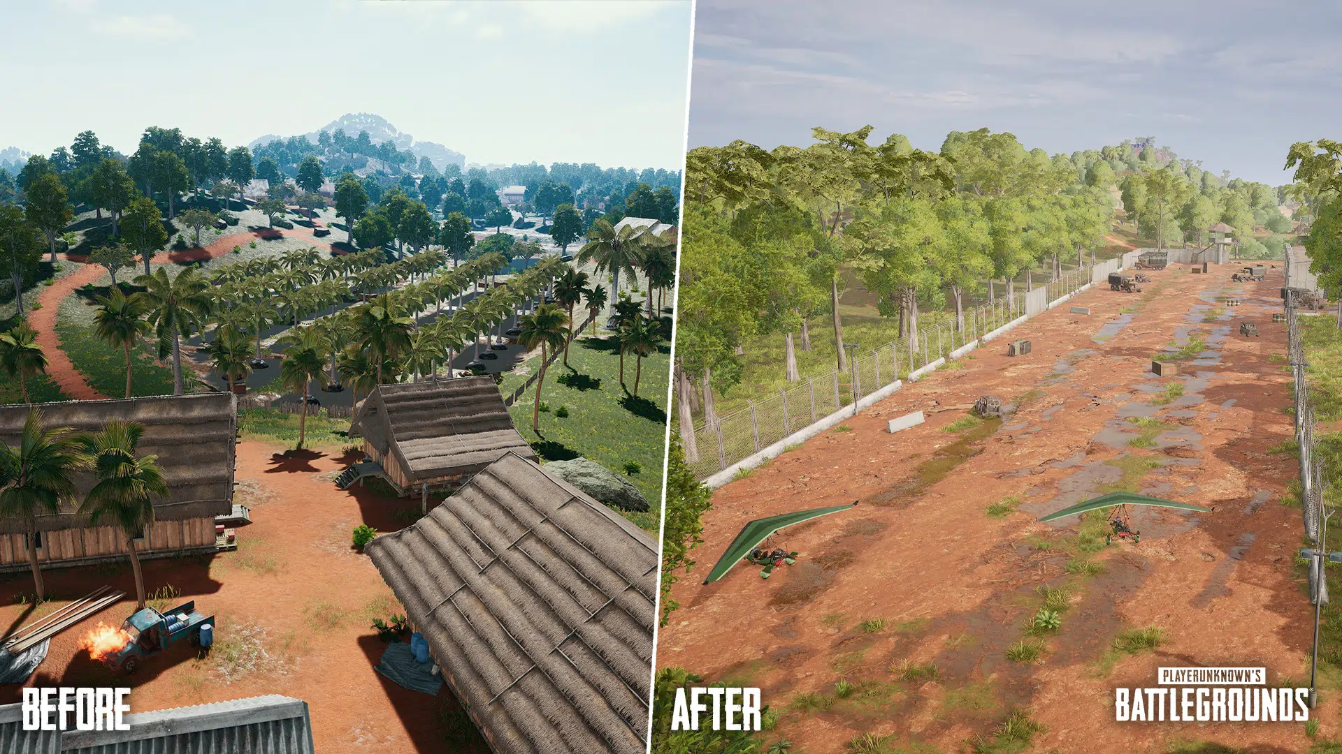 PC Update 8.1 - Patch Notes 3 Aérodrome Auparavant Mongnai sanhok 2020