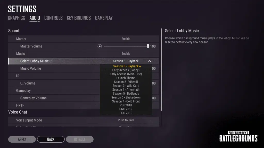 PC Update 8.2: De nouveaux jouets sur le champ de bataille 8 9.Lobby BGM 1024x576 1