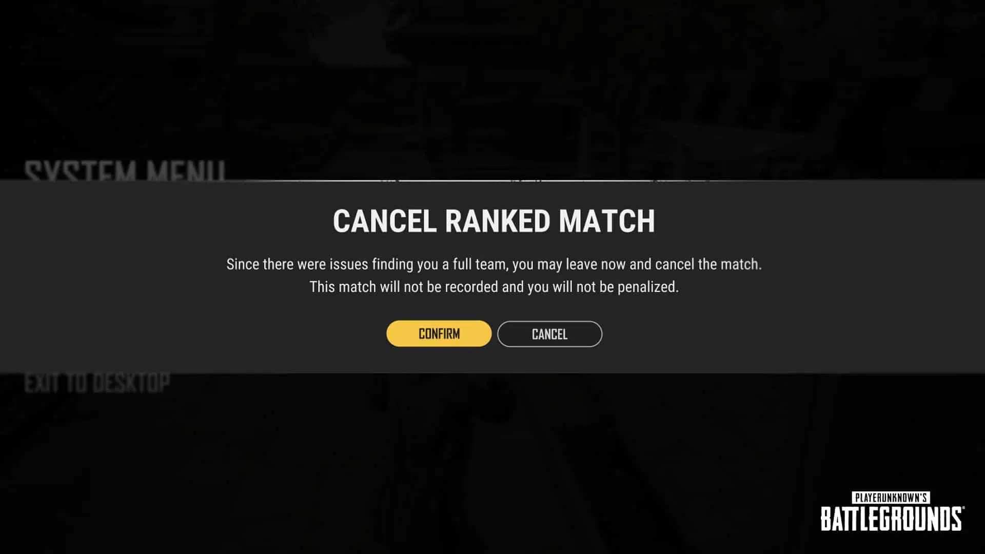 PUBG PC Update 10.2 - Patch Notes 8 Mise a jour du mode Competitif