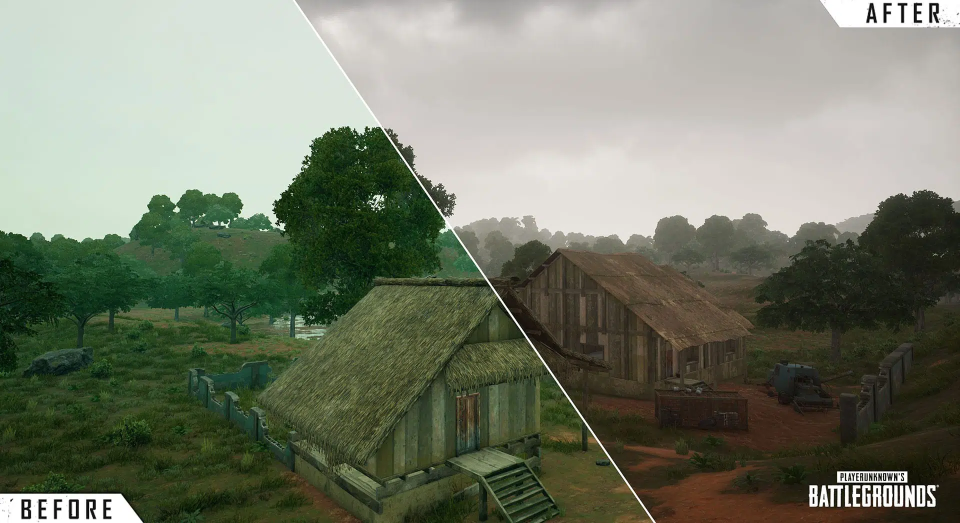 PUBG PC Update 10.1 - Patch Notes 21 mise a jour Sanhok 2