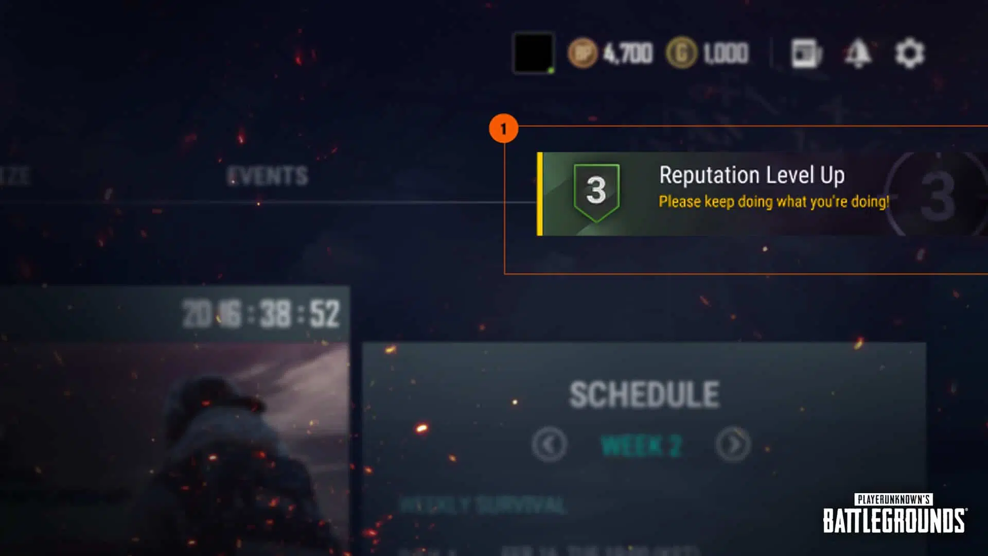 PUBG PC Update 10.2 - Patch Notes 6 reputation level pubg